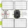 BestMassage Dog Playpen 24/32/40 Inch Heavy Duty Playpen Pen Dog Fence Dog Kennel with Doors Indoor Outdoor Pet Exercise Pen Puppy Playpen - 4 of 4