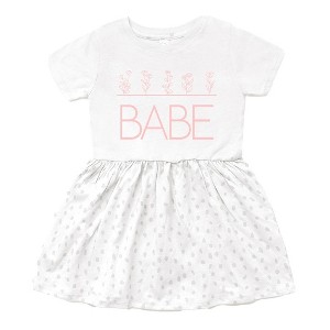 The Juniper Shop Babe Flowers Infant Dress - 1 of 3