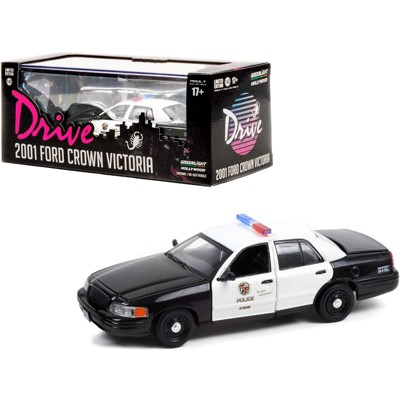 2001 Ford Crown Victoria Police Interceptor Black White