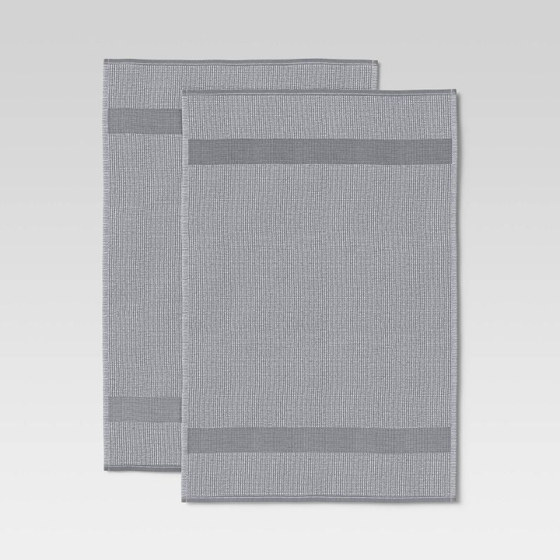 2pk Cotton Waffle Terry Kitchen Towels - Threshold™, 4 of 10