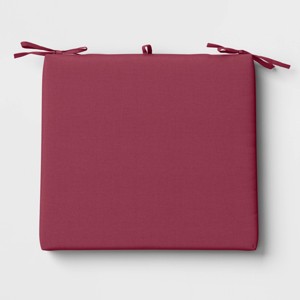 18"x20" Woven Outdoor Chair Seat Cushion - Threshold™ - 1 of 4