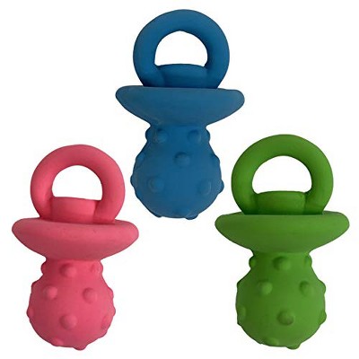 Multipet MiniPet Pacifier Latex Dog Toy
