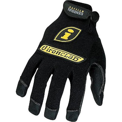 Ironclad General Utility Spandex Gloves Black GUG-03-M