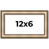 PosterPalooza | Panoramic Refined Silver Picture Frame - UV Acrylic, Foam Board Backing, Hanging Hardware - 2 of 4