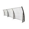 Polycarbonate Rain Cover, Window Rain Cover, Household Rain Canopy, Rain Shield, Weather Resistant Canopy - 4 of 4