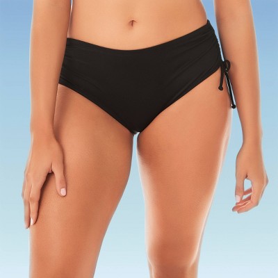 black control bikini bottoms
