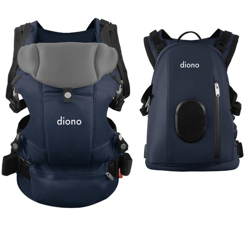 Diono Carus Complete 4-in-1 Baby Carrier, Detachable Backpack, Front & Back Carry, 1 of 9
