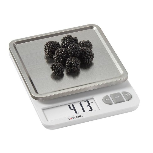 Taylor Digital Stainless Steel Food Scale with Removable Tray - image 1 of 4