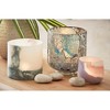 TAG Marble Print Purple White Matte Finish Tealight Candle Holder, 2.75L x 2.75W x 2.75H inches - 3 of 3