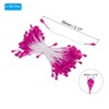 Unique Bargains DIY Craft Handmade Decorative Double Heads Artificial Flower Stamens 150 Pcs - 2 of 4