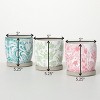 5.25"H Sullivans Colorful Textured Mini Pots Set of 3, Multicolored - 4 of 4