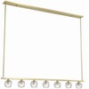 Crystorama Lighting Aragon 7 - Light Chandelier in  Soft Brass - 3 of 4