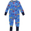 RuffleButts Gender Inclusive Viscose from Bamboo Baby Convertible One Piece Pajama - 2 of 4