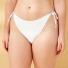 Women's Thin Strap Low-Rise High Leg Cheeky Bikini Bottom - Wild Fable™ - 4 of 4