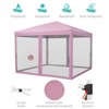 10 x 10 FT Pop Up Canopy, 3 Height Adjustable Instant Canopy with Mosquito Netting, Heavy Duty Sun Shade for Patio, Backyard - 2 of 4