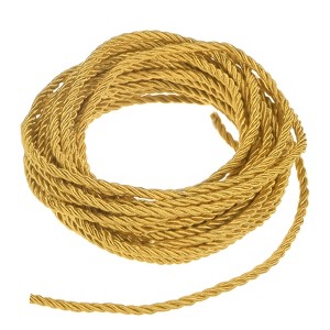 Unique Bargains Soft Polyester Decorative Cord Twisted Rope Trim 1 Pc - 1 of 4