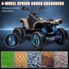Kids 12V Ride On Electric ATV, Licensed Bombardier BRP Can-Am 4 Wheeler Quad, LED Lights, Music, High/Low Speeds - 4 of 4