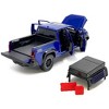 2024 Toyota Tacoma TRD Off-Road Edition Pickup Truck Blue Metallic with Bed Camper 1/24 Diecast Model Car - 4 of 4