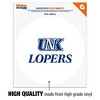 University of Nebraska at Kearney Secondary Logo Automotive Car Window Locker Circle Bumper Sticker - 3 of 4