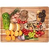 Large Acacia Cutting Board, Wood Thick Chooping Board for Kitchen with Deep Juice Groove, Large Butcher Block for Meat Fruits - 4 of 4