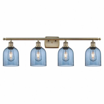 Bella - 4 Light Bath Vanity In Industrial Style-10.5 Inches Tall and 35.5 Inches Wide