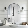 Lirago Accent Mirror Vanity Mirror Decor Mirror Wall Mirror 36x24 Black - 3 of 4