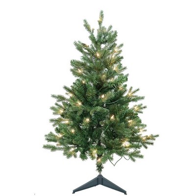 Kurt Adler 3' Pre-Lit Clear Incandescent Jackson Pine Tree