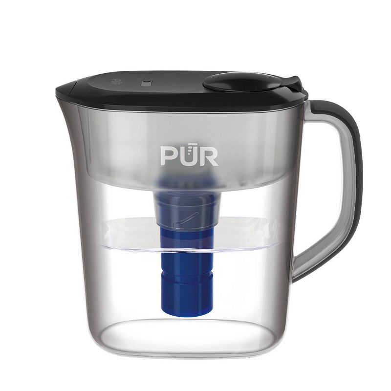 PUR PLUS 11 Cup Water Pitcher Filtration System Smoke PPT111BA, 1 of 14