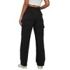 Women's Overalls Fashion Comfortable Casual Multi-Pocket Sports Pants High-Waisted Straight Wide Leg Trousers - 2 of 2