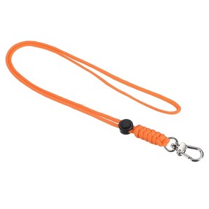 Unique Bargains Braided Wrist Polyester Keychain ID Card Lanyard with Hook - 1 of 4