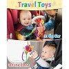 Baby Sensory Montessori Toys for 6-12-18 Months, Pull String Silicone Teething Toy, Toddler Birthday Gift Travel Toy for Infant - 3 of 4