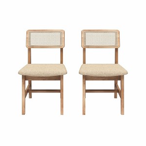 DHP Eleni Cane Dining Chairs - 1 of 4