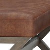 David Large Ottoman Bench  - WyndenHall - 2 of 4