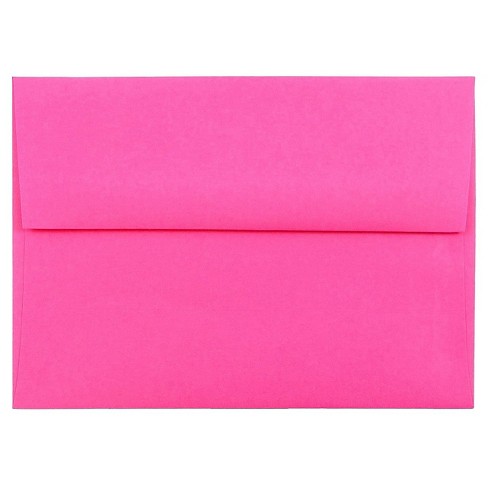 Red A6 Envelopes 4 3/4 x 6 1/2-100 Envelopes