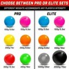 Plyometric Weighted Balls for Baseball Softball Training 6 Pack - Pro or Elite Set - 2 of 4