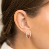 Made By Mary | CZ Poppy Hoop Earrings - 2 of 4