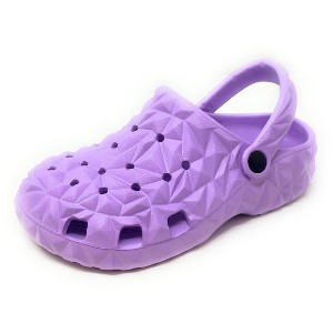 JEFFRICO Breathable Clogs for Kids Girls Garden Shoes Swim Beach Comfort Clog - 1 of 4