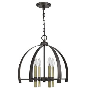Cal Lighting Utica Metal Chandelier - 1 of 3