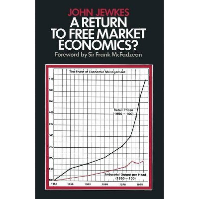 A Return to Free Market Economics? - by  John Jewkes (Paperback)