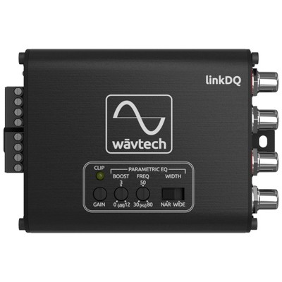 Wavtech linkDQ - 2-Channel Line Output Converter & Line Driver with PEQ and remote capable