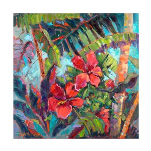 Trademark Fine Art - Nanette Oleson 'Splash of the Tropics II' - 1 of 4