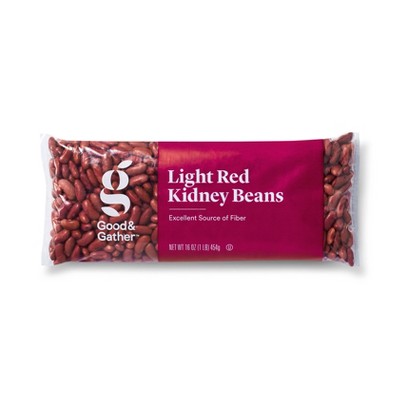 Dry Light Red Kidney Beans - 1lb - Good & Gather™