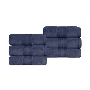 Luxury Cotton Heavyweight Solid Plush Towel Set by Blue Nile Mills - 1 of 4