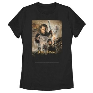 Women's Lord of the Rings Return of the King Movie Poster T-Shirt - 1 of 4