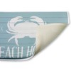 Stupell Industries Beach House Entry Crab Printed Plush Bath Mat And Bath Rug, Design By Kim Allen, 18"X30" - 2 of 4
