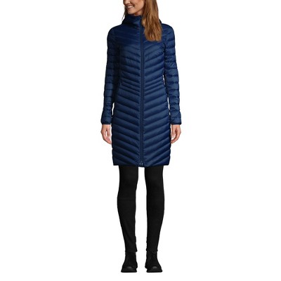 Lands' End Women's Outerwear Wanderweight Ultralight Packable Down Coat