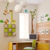 Slickblue Giraffe Friends Wall Decals 19.5"x27.0" – Playful Vinyl Stickers for Children's Room Walls - 3 of 3