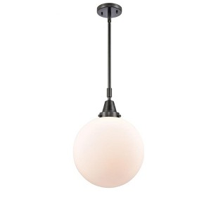 Beacon - 1 Light Stem Hung Mini Pendant In Industrial Style-16.13 Inches Tall and 12 Inches Wide - 1 of 1
