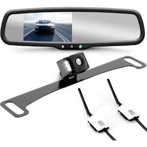Pyle 2.4Ghz Wireless Backup Camera & Monitor Parking Assist System (PLCM4590WIR) - 4.3'' LCD Screen - 1 of 4