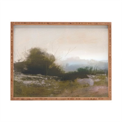 Dan Hobday Art Spring Farm Rectangular Tray -Deny Designs